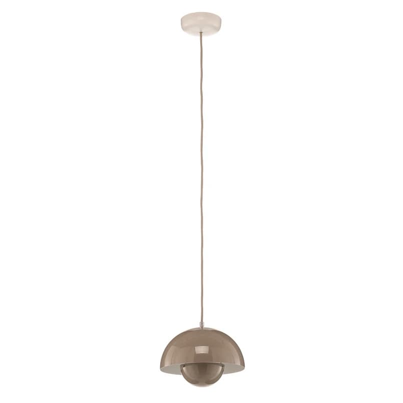 &Tradition - Flowerpot VP1 riippuvalaisin harmaa-beige – &Tradition