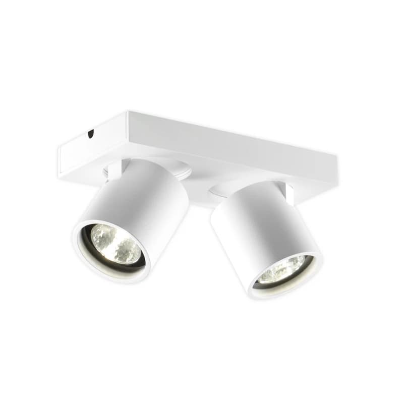 LIGHT-POINT - Focus 2 LED-kohdevalaisin, valkoinen, 2-lamppuinen, CCT, kääntyvä – LIGHT-POINT