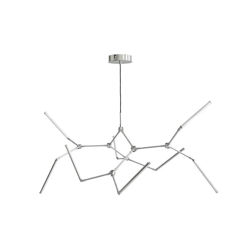 101 COPENHAGEN - Stick LED-kattokruunu, kromi, 196 cm, 8-lamppuinen – 101 COPENHAGEN