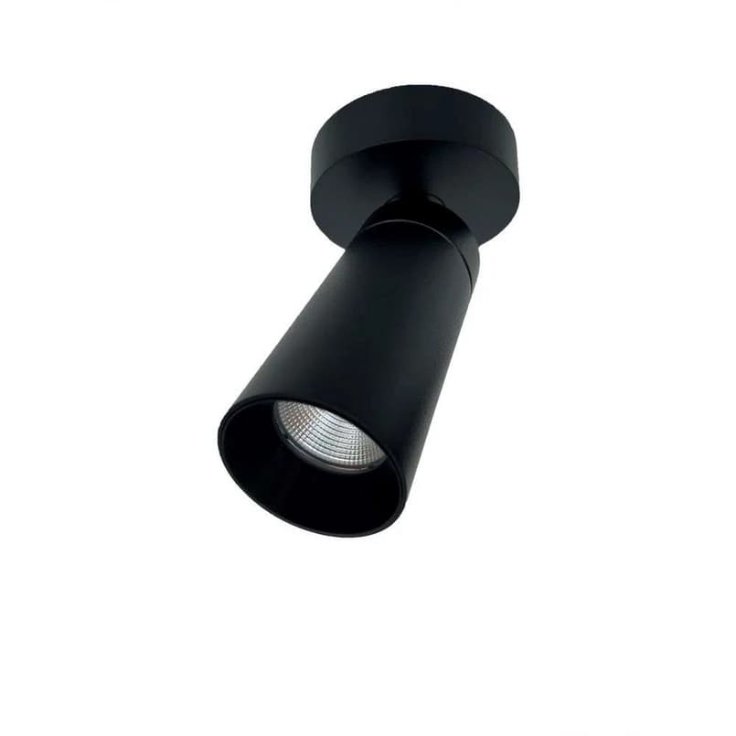 ANTIDARK - S16 Kiinteä spotti, 17,9 cm, musta, 2700K – ANTIDARK