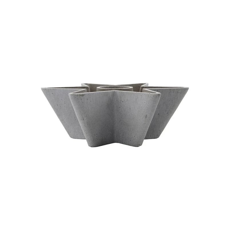 House Doctor - Mold Star Kynttilänjalka Grey – House Doctor