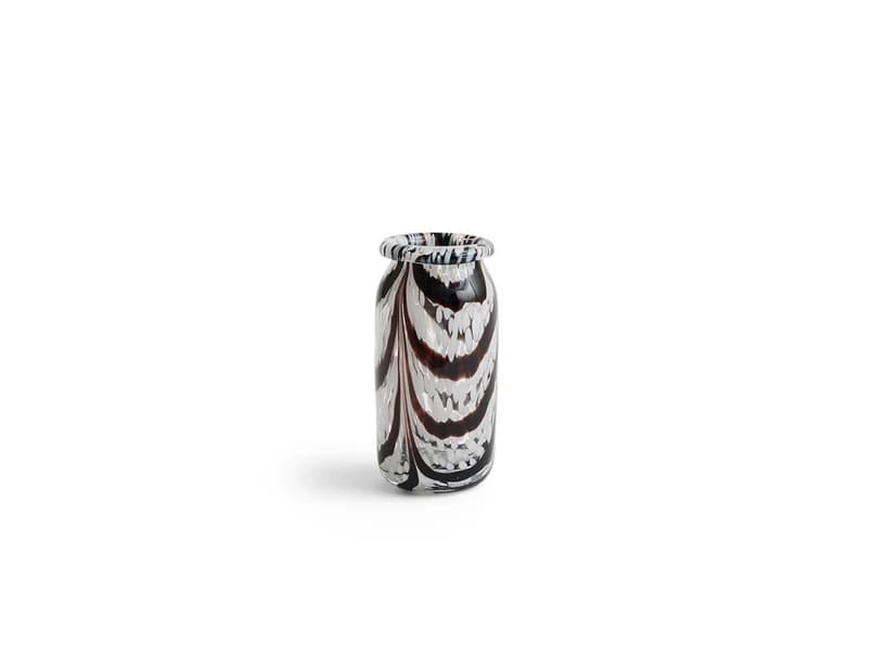 HAY - Splash Vase Roll Neck XS-Small Coffee/White – HAY