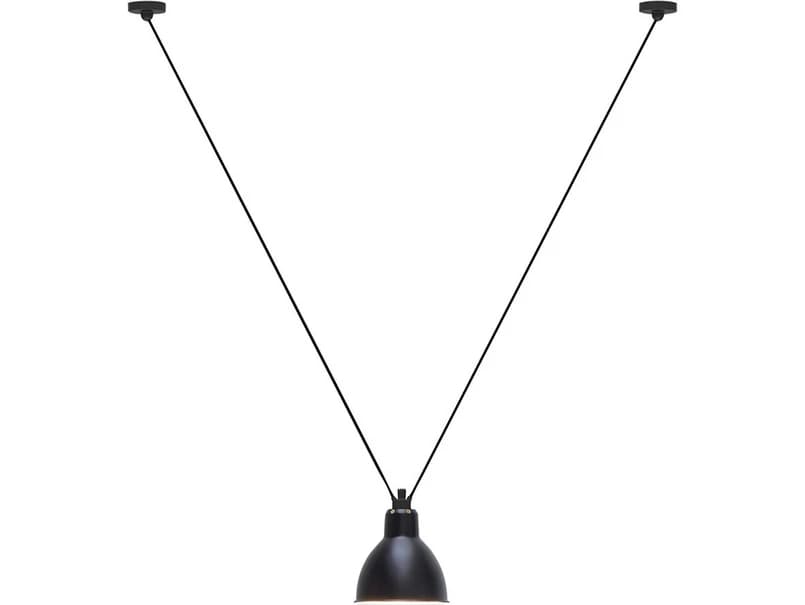 Lampe Gras - 323 L Riippuvalaisin Round Black – Lampe Gras