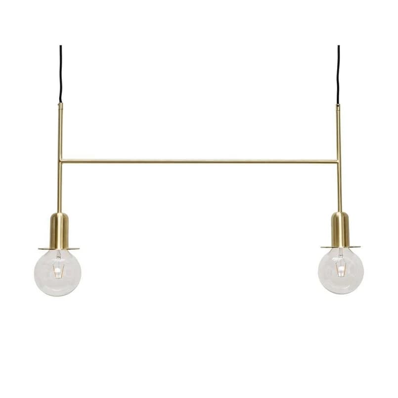 Hübsch - Twice Riippuvalaisin Brass – Hübsch