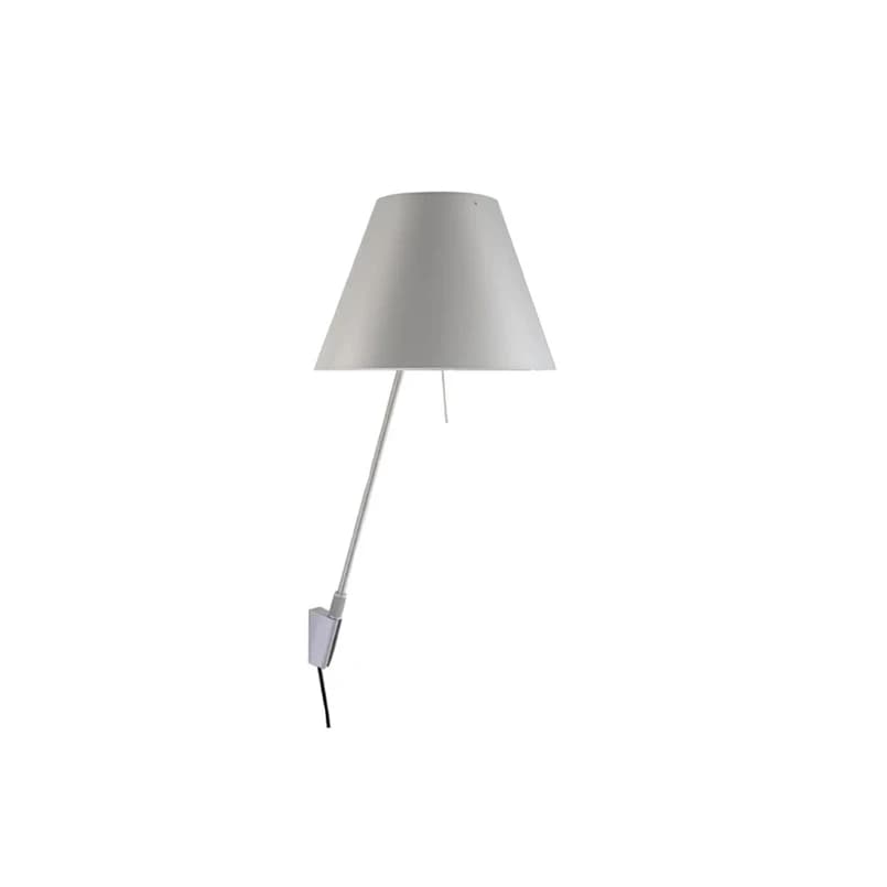 Luceplan - Costanzina Seinävalaisin Alu/Mistic White – Luceplan