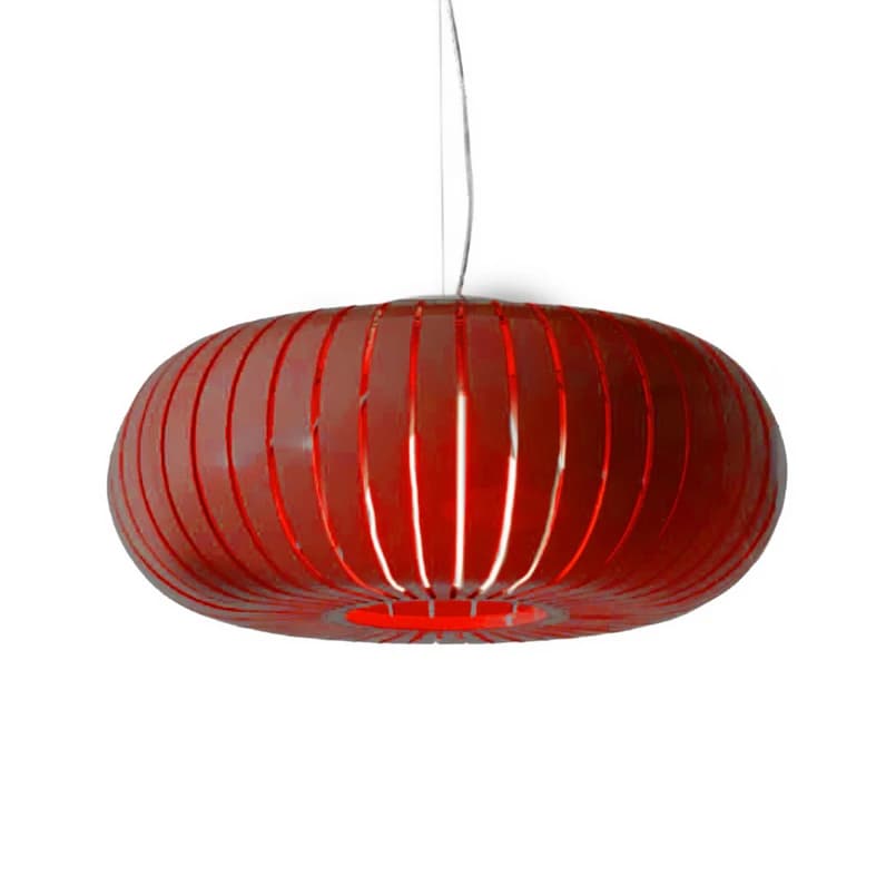 Kartell - Teresa LED-riippuvalaisin, tummanpunainen, Ø 50 cm – Kartell