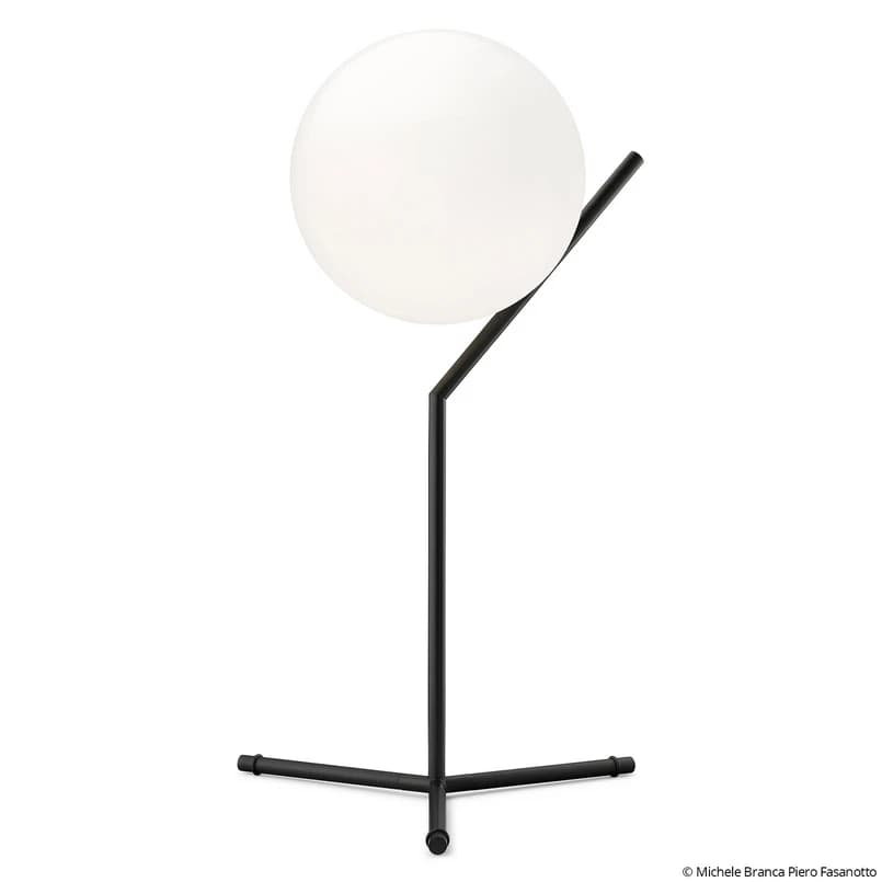 FLOS - IC T1 High pöytävalaisin, mattamusta – FLOS