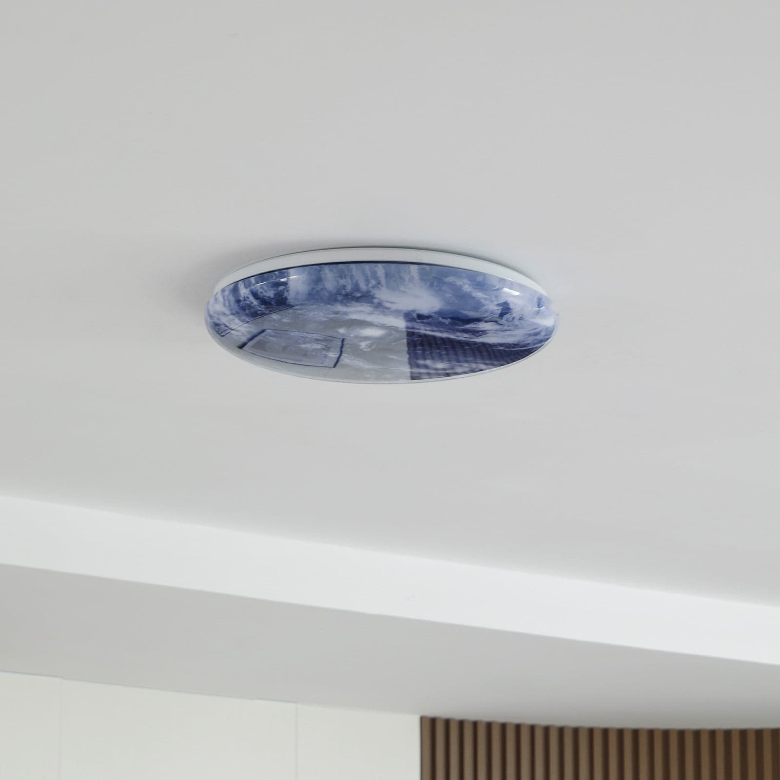 Orbi LED Kattovalaisin Ø48 Blue/White - Lindby - Olohuone - Muovi - Pyöreä – Lindby