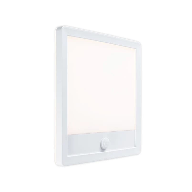 Paulmann - Lamina LED-ulkoseinävalaisin, valkoinen, IP44, anturi – Paulmann