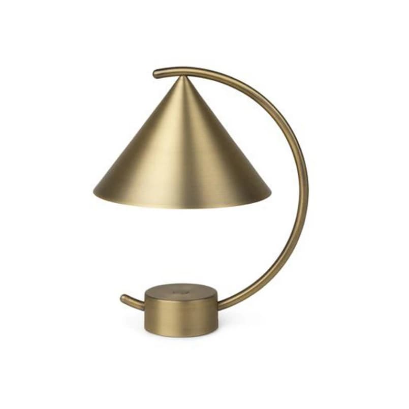 ferm LIVING - Meridian Portable Pöytävalaisin Brass – ferm LIVING