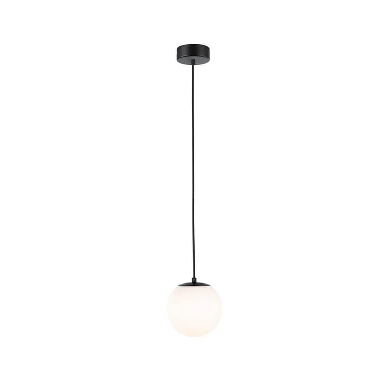 Paulmann - Gove LED-riippuvalaisin IP44 mattamusta/satiini – Paulmann