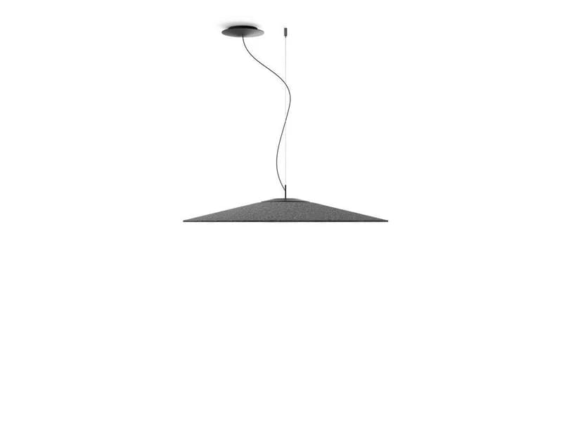 Luceplan - Koinè Acoustic Riippuvalaisin 3000K Ø86 Anthracite – Luceplan