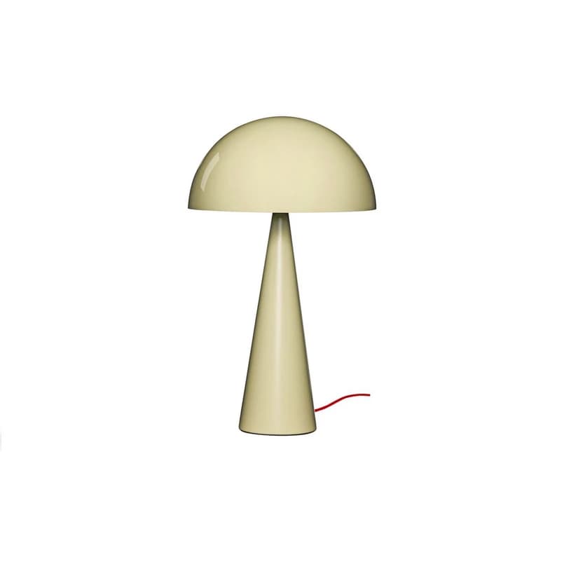Hübsch - Mush pöytälamppu, hiekka, metalli, korkeus 30 cm – Hübsch