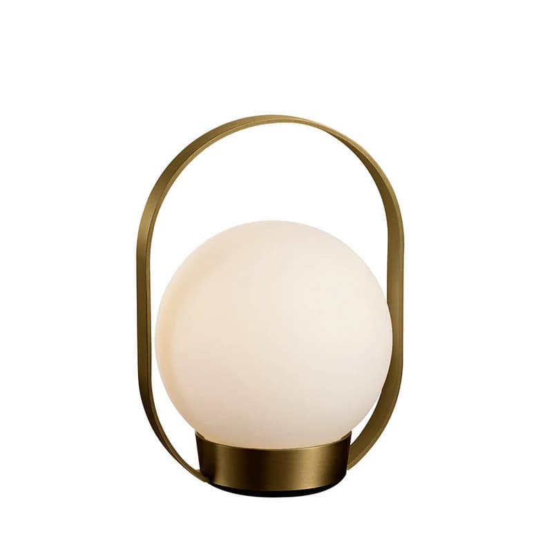ANTIDARK - Palla T1 Portable Pöytävalaisin Burnished Brass – ANTIDARK