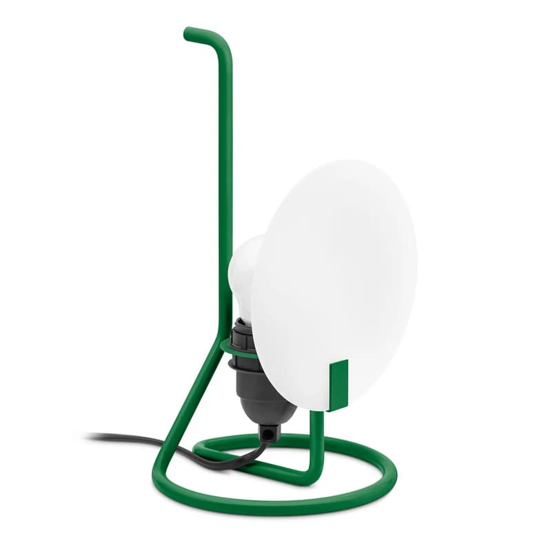 Stilnovo - Bugia LED-pöytävalaisin, vihreä, korkeus 26,3 cm – Stilnovo