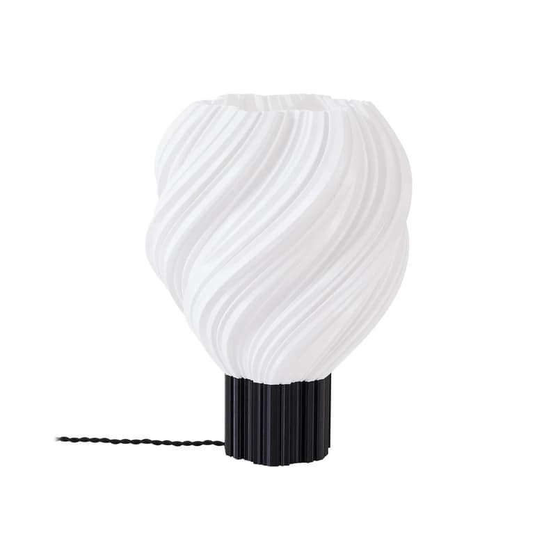 Lindby - Nuvia pöytävalaisin, korkeus 39,1 cm, valkoinen, 3D-tulostettu – Lindby