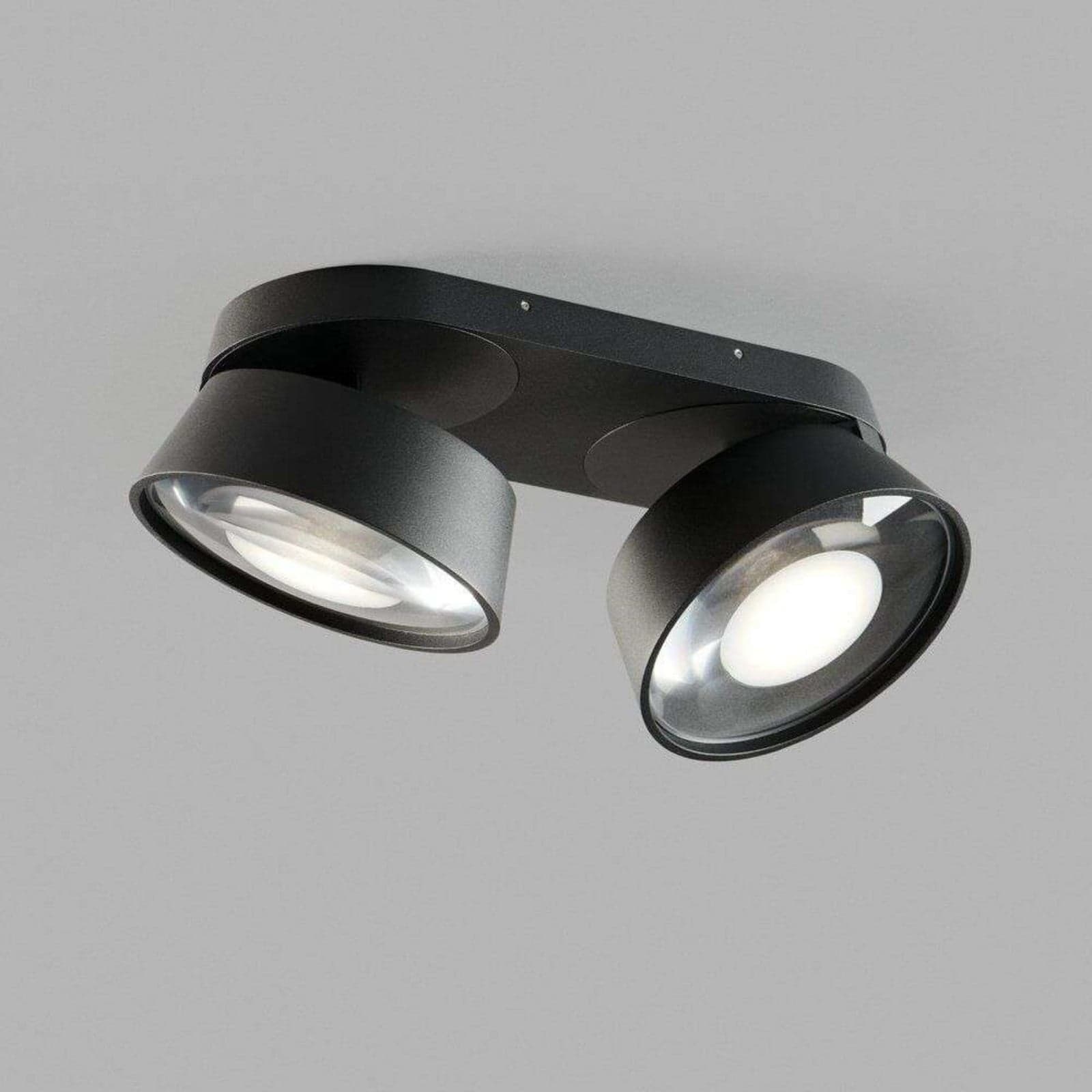 Vantage 2+ Kattovalaisin 2700K Black LIGHT-POINT - Olohuone - Alumiini – LIGHT-POINT