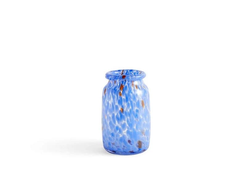 HAY - Splash Vase Roll Neck Medium Blue – HAY