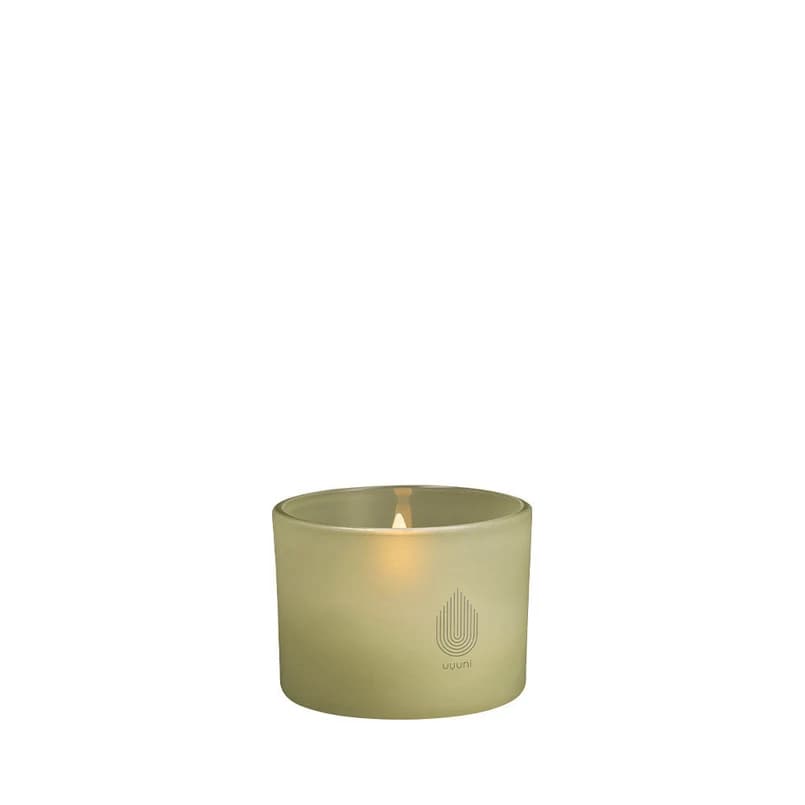 Lasi Vaalean 8,2x6 cm Light Green Leaf - Uyuni Lighting