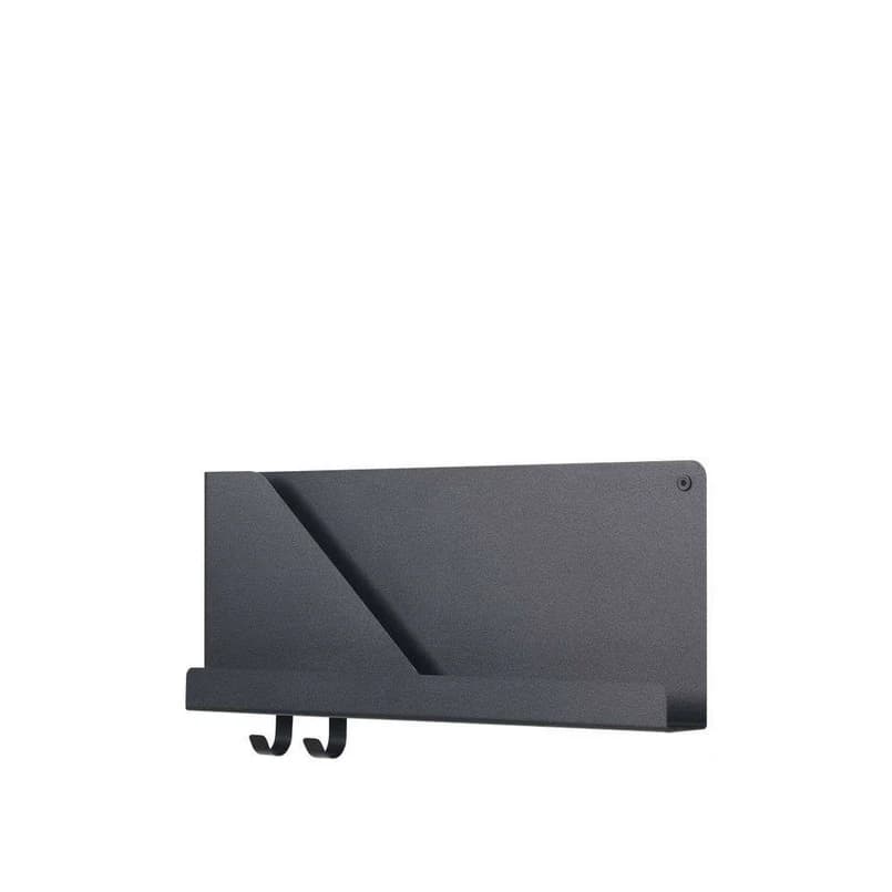 Muuto - Folded Shelves 51x22 Black – Muuto