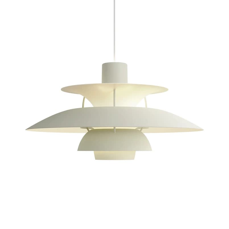 Louis Poulsen - PH 5 Riippuvalaisin Monochrome Pale Pewter – Louis Poulsen