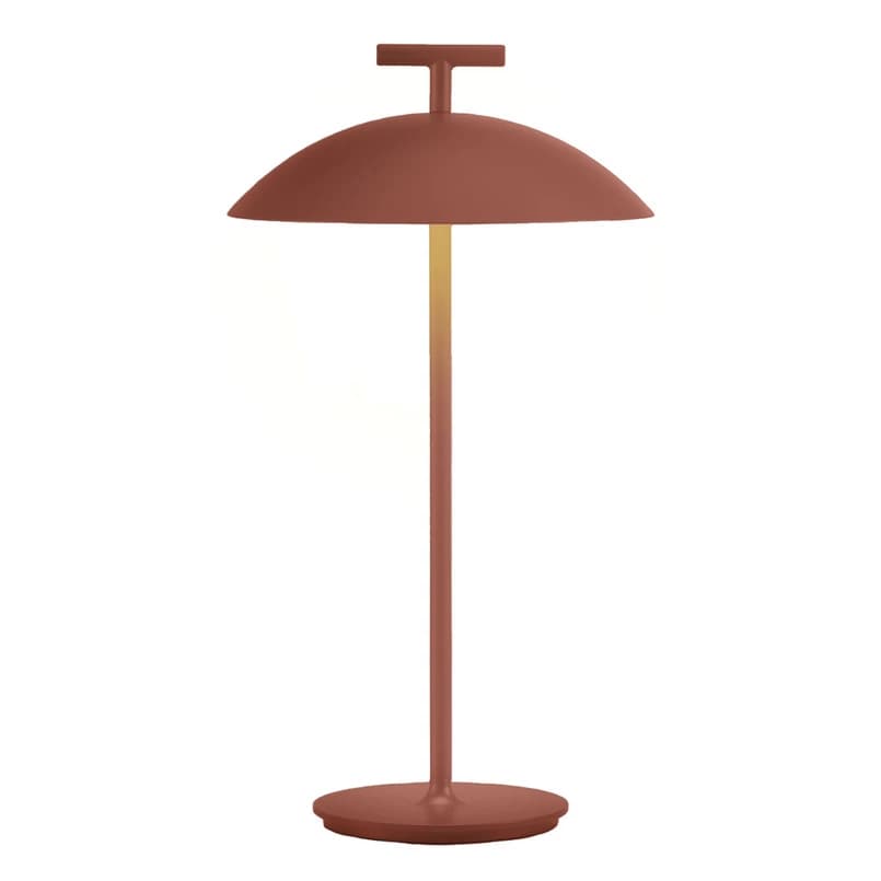 Kartell - Mini Geen-A Pöytävalaisin Brick Red – Kartell