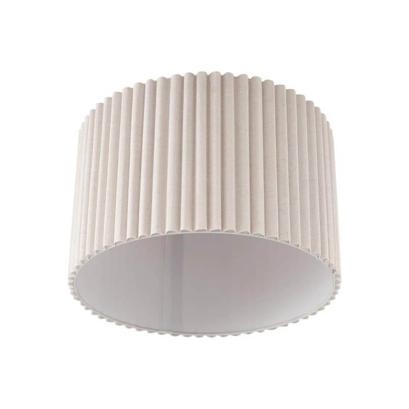 Lindby - Libbie kattovalaisin, Ø 45 cm, pellava, kermanvärinen – Lindby
