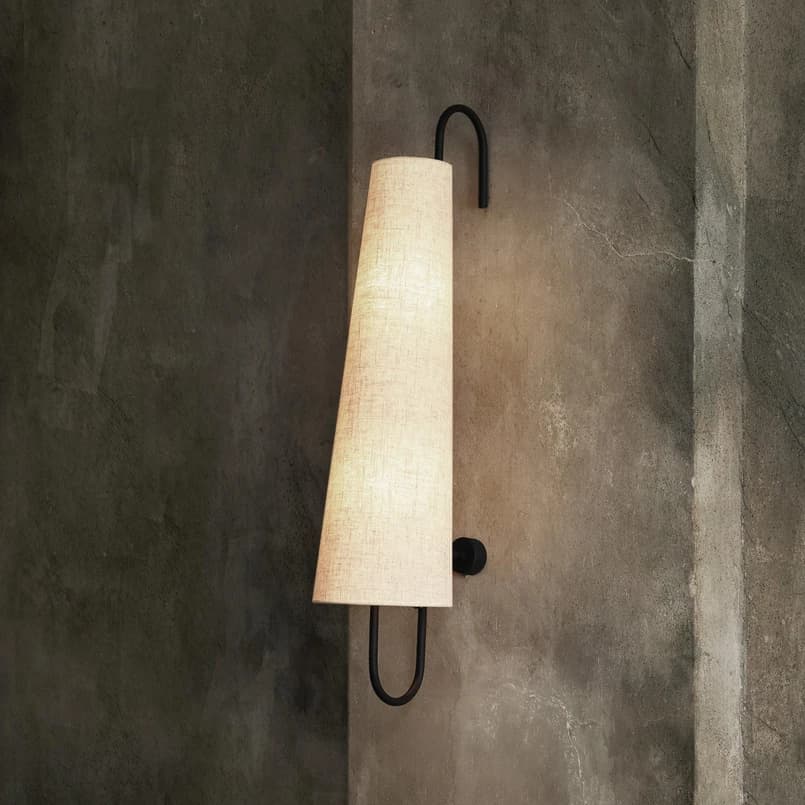 ferm LIVING - Ancora Seinävalaisin 100 Black/Natural – ferm LIVING