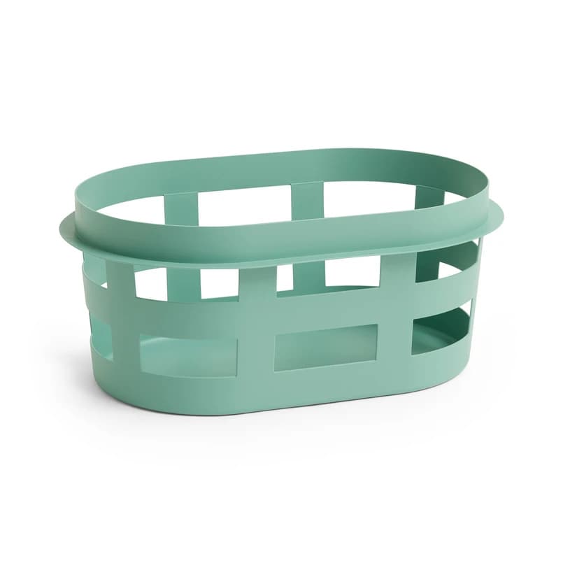 HAY - Basket säilytyskori, vihreä muovi, pituus 57 cm – HAY
