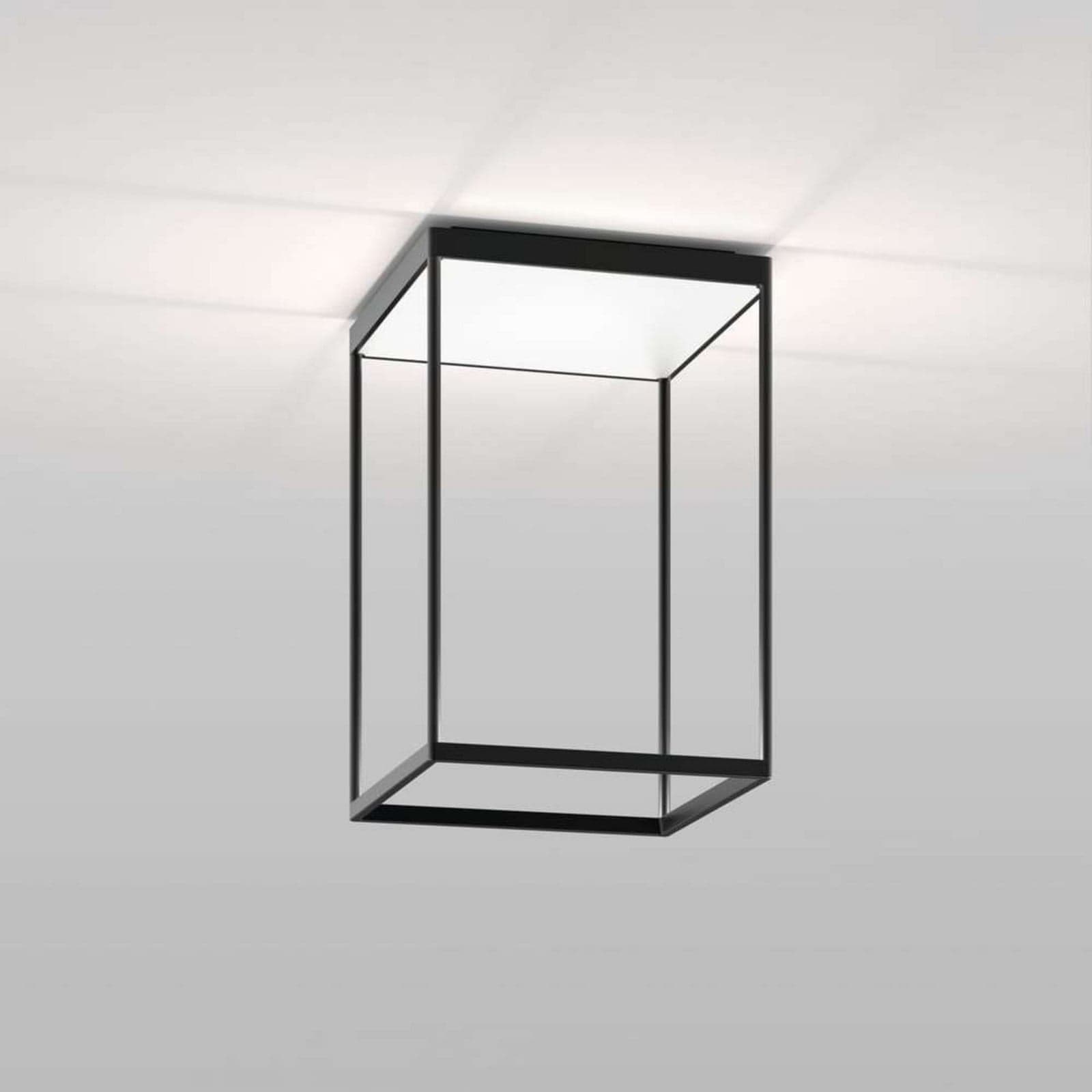 Reflex 2 LED-kattovalaisin, 45 cm, musta Serien Lighting - Olohuone - Alumiini – Serien Lighting