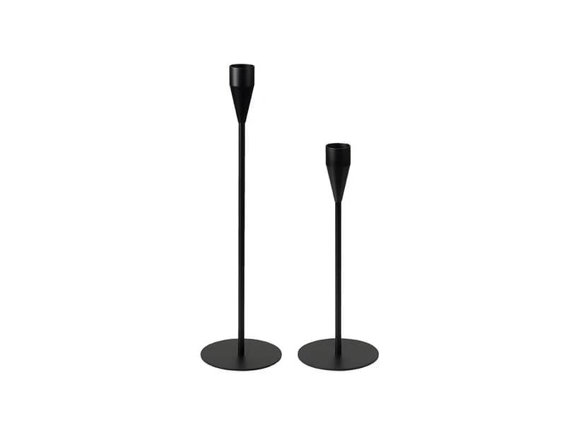 Piet Hein - Venus & Jupiter Maxi Kynttilänjalka Black – Piet Hein
