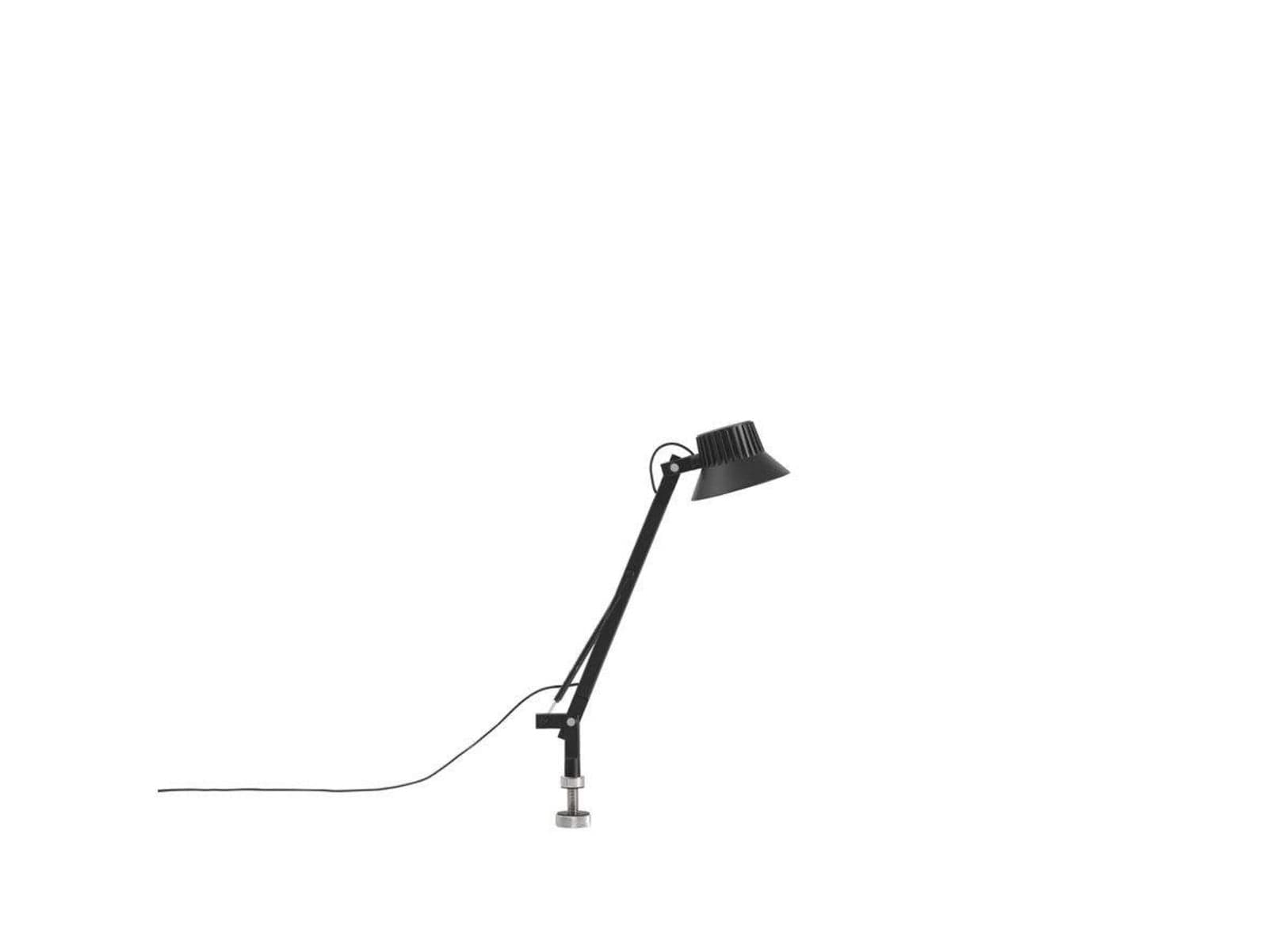 Dedicate Pöytävalaisin w/Pin S1 Black Muuto - Työhuone / toimisto - Alumiini – Muuto