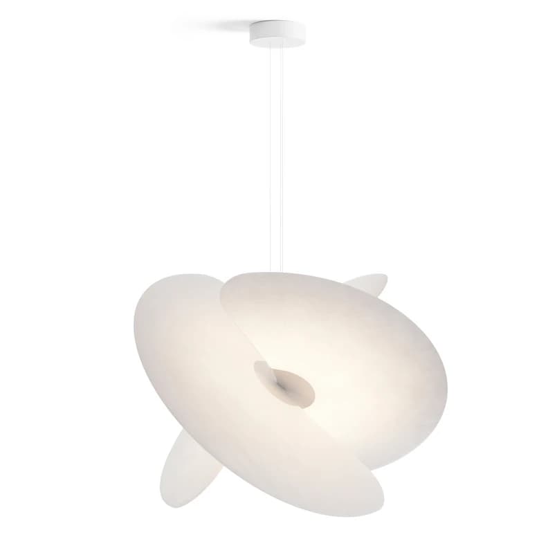 Luceplan - Levante LED-riippuvalaisin valkoinen Ø 90 cm 54 W – Luceplan