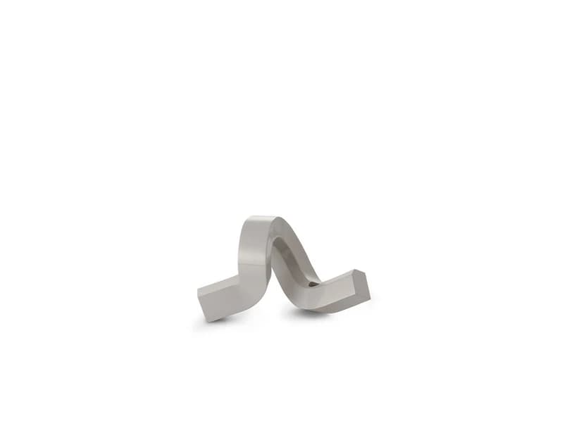 Normann Copenhagen - Crooked Kynttilänjalka One Varm Harmaa – Normann Copenhagen