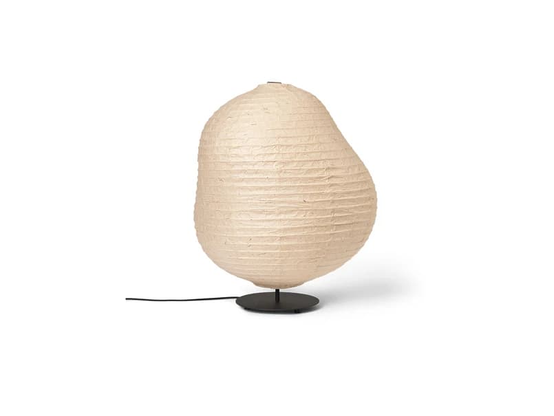 ferm LIVING - Kurbis Lattiavalaisin Low Natural/Musta – ferm LIVING