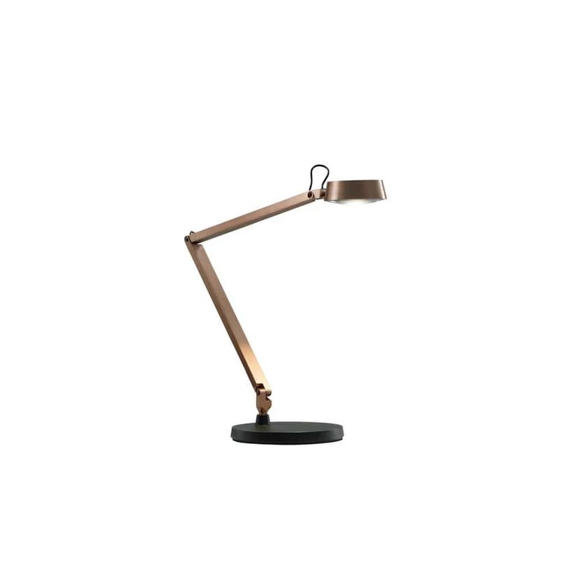 LIGHT-POINT - DARK T1 pöytävalaisin, 45 cm, ruusukulta/musta – LIGHT-POINT