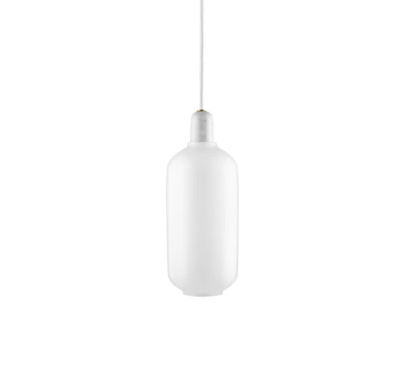 Normann Copenhagen - Amp Riippuvalaisin Large Valkoinen/Valkoinen – Normann Copenhagen