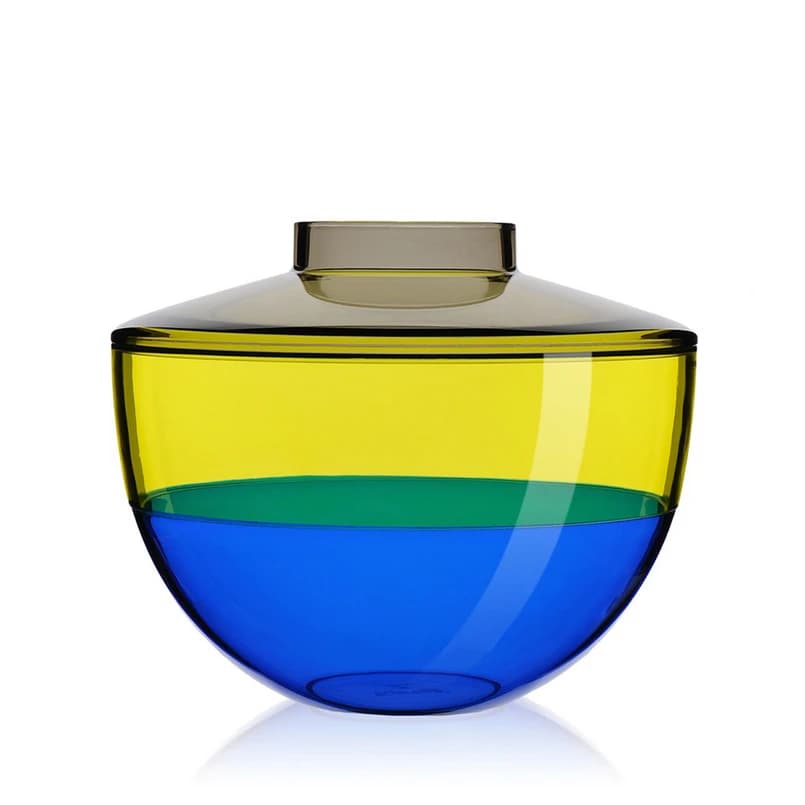 Kartell - Shibuya Vase Grey/Yellow/Blue – Kartell