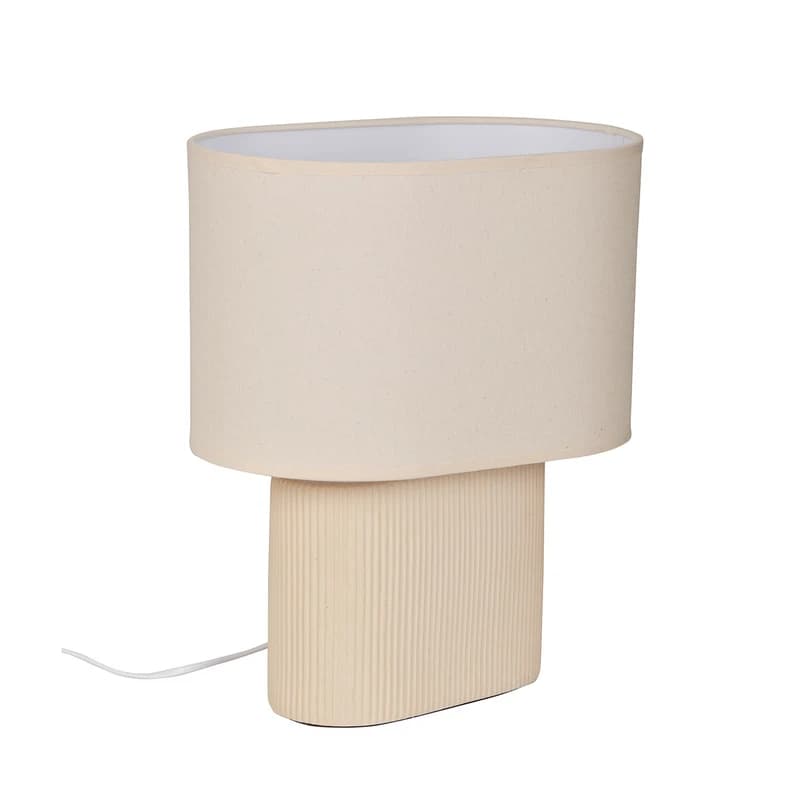 COREP - Santorini-pöytävalaisin, norsunluu/beige, korkeus 38 cm – SAS – COREP