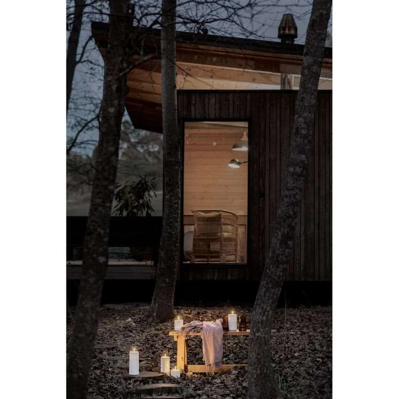 Uyuni Lighting - Outdoor Pilarikynttilä LED 8,4x15 cm Valkoinen – Uyuni Lighting