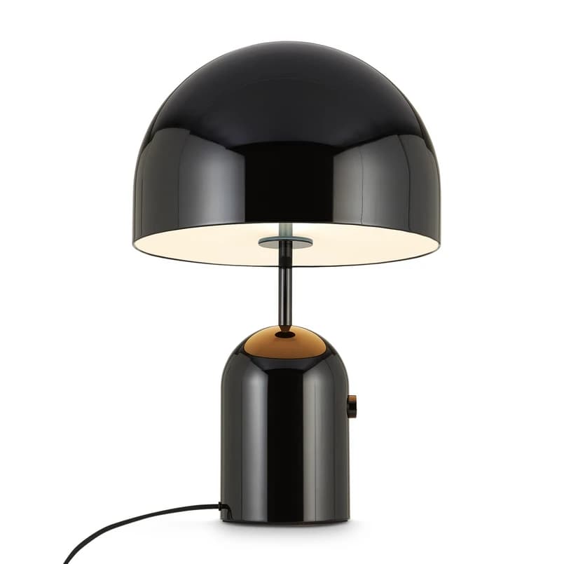Tom Dixon - Bell pöytävalaisin H42,5 musta – Tom Dixon