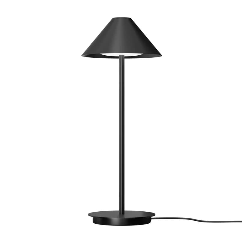 Louis Poulsen - Keglen LED-pöytälamppu, musta, CCT, himmennettävä – Louis Poulsen
