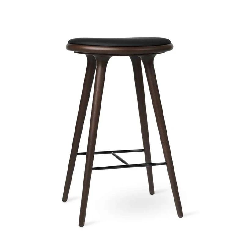 MATER - High Baarituoli H74 Tumma Stained Beech – MATER