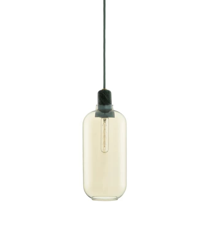 Normann Copenhagen - Amp Riippuvalaisin Large Kulta/Vihreä – Normann Copenhagen