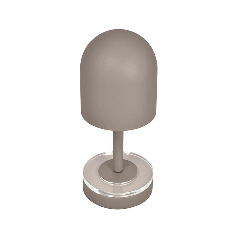 AYTM - Luceo Portable pöytävalaisin Taupe/Clear – AYTM