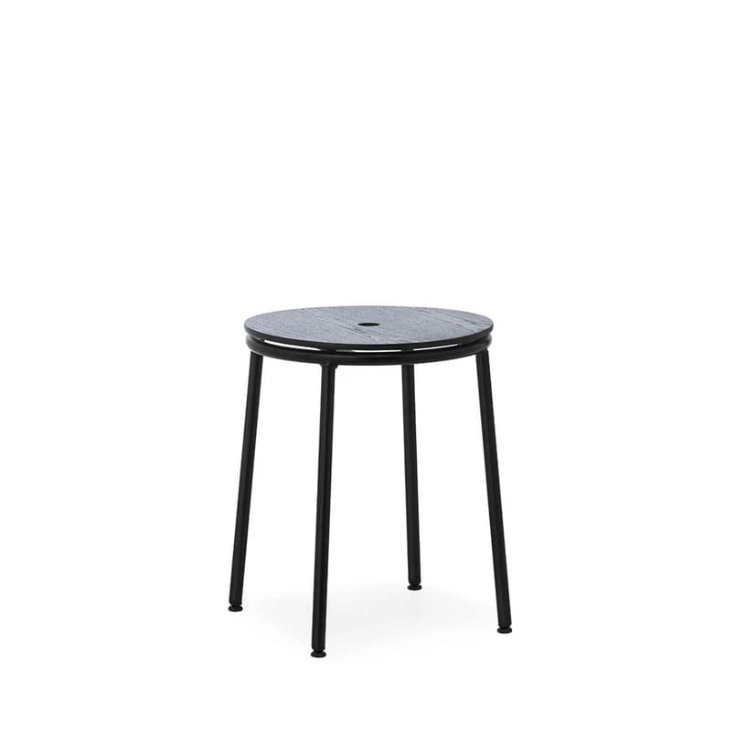 Normann Copenhagen - Circa-jakkara H45 musta teräs/musta tammi – Normann Copenhagen