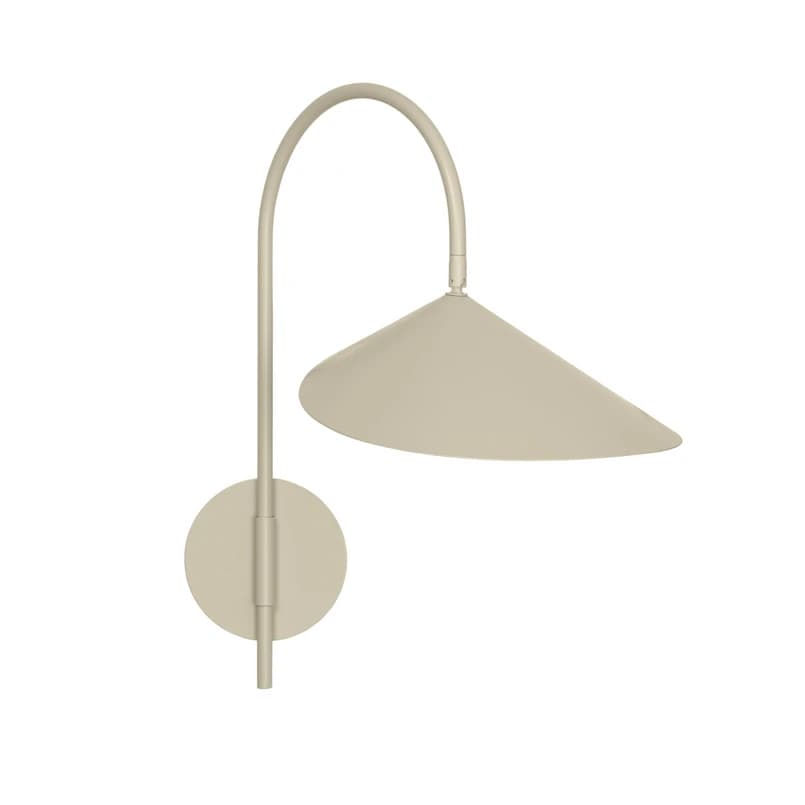 ferm LIVING - Arum-seinälamppu, kashmirbeige, kääntyvä, 26 cm – ferm LIVING