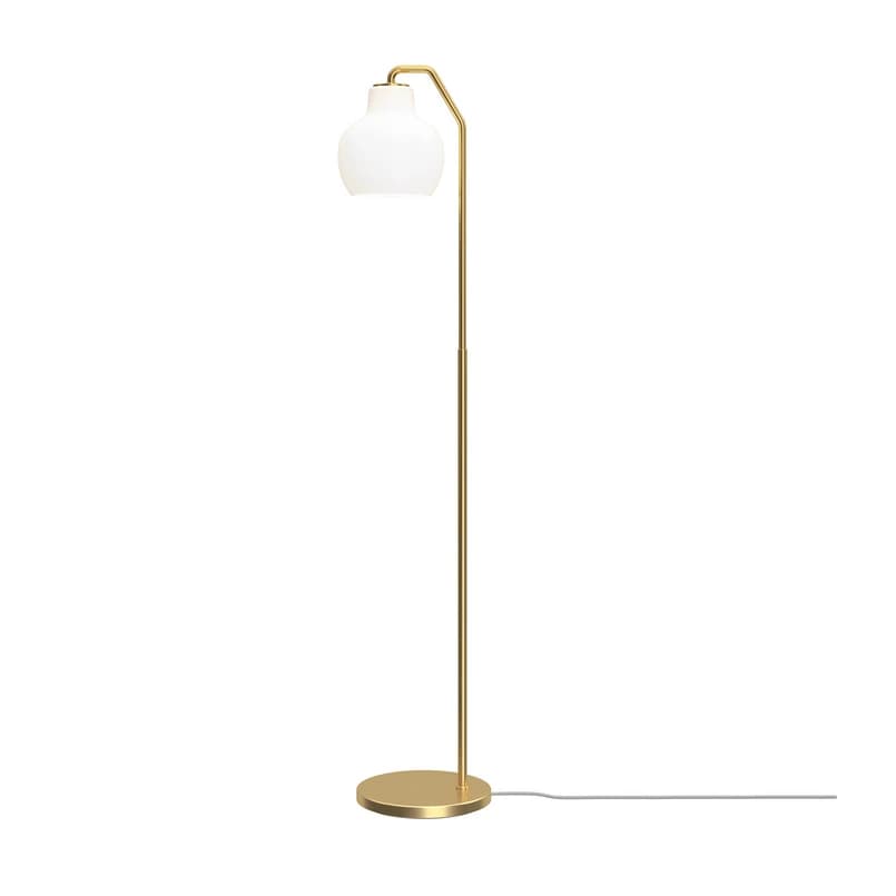 Louis Poulsen - VL Ring Crown lattiavalaisin valkoinen/messinki E14 – Louis Poulsen