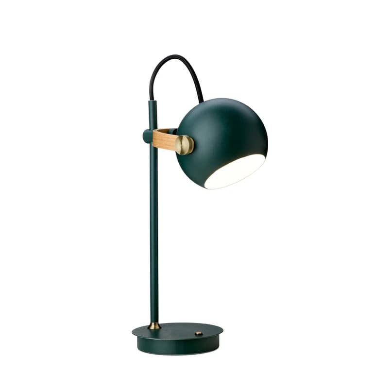 Halo Design - DC PORTABLE LED-akkulamppu, tummanvihreä, metalli – Halo Design