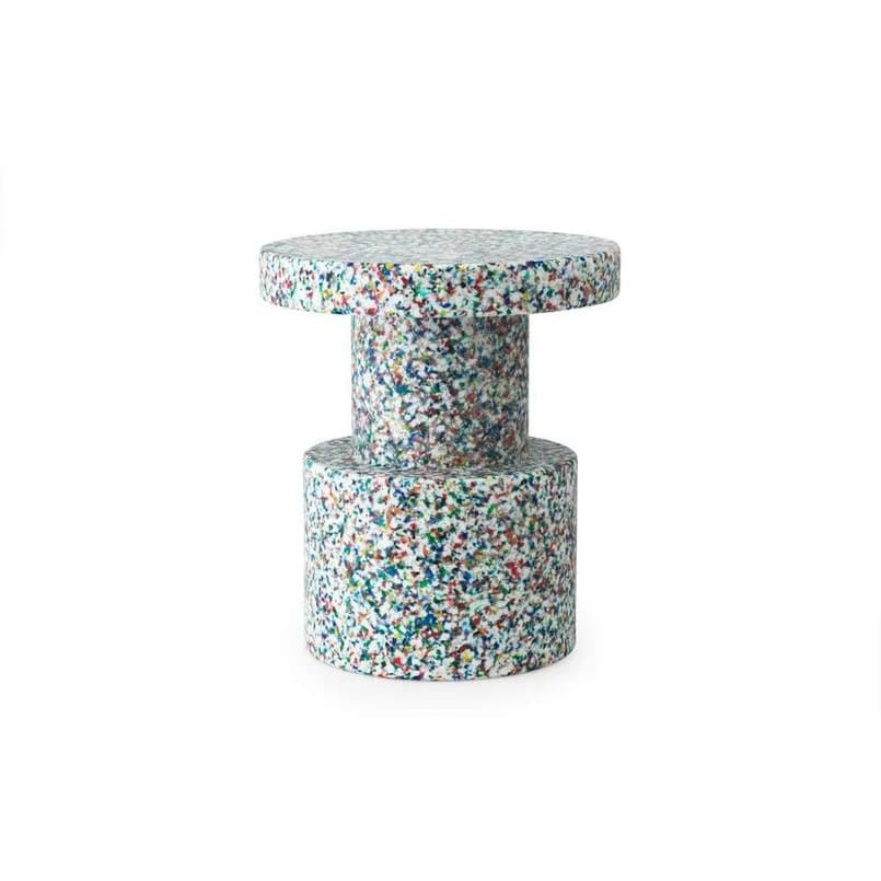 Normann Copenhagen - Bit Stool White Multi – Normann Copenhagen